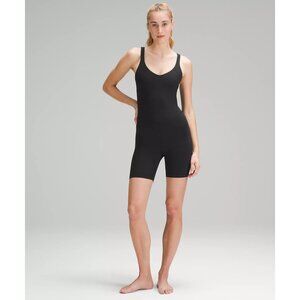 NWT lululemon Align Bodysuit 6", Black, Size 8